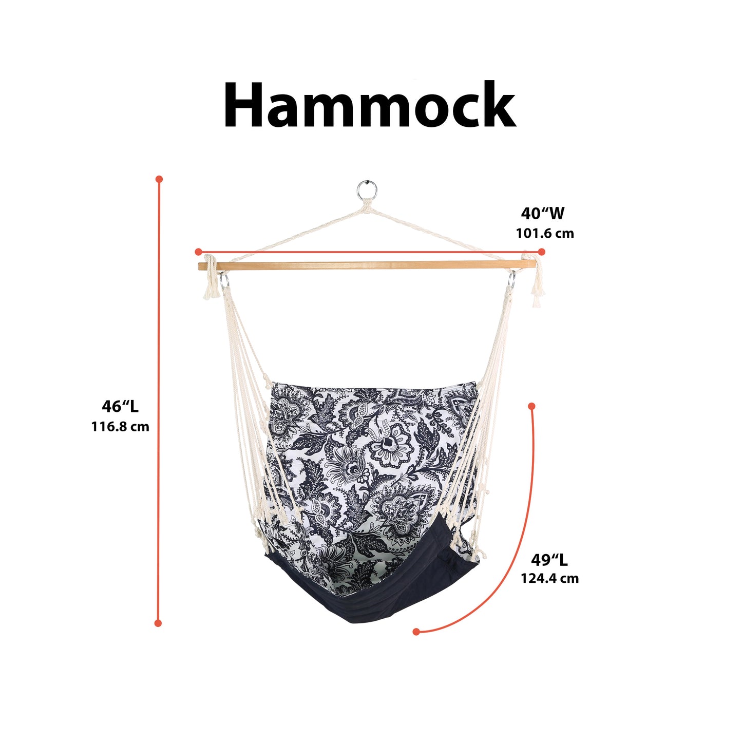 Vera Bradley by Classic Accessories Water-Resistant Chair Hammock