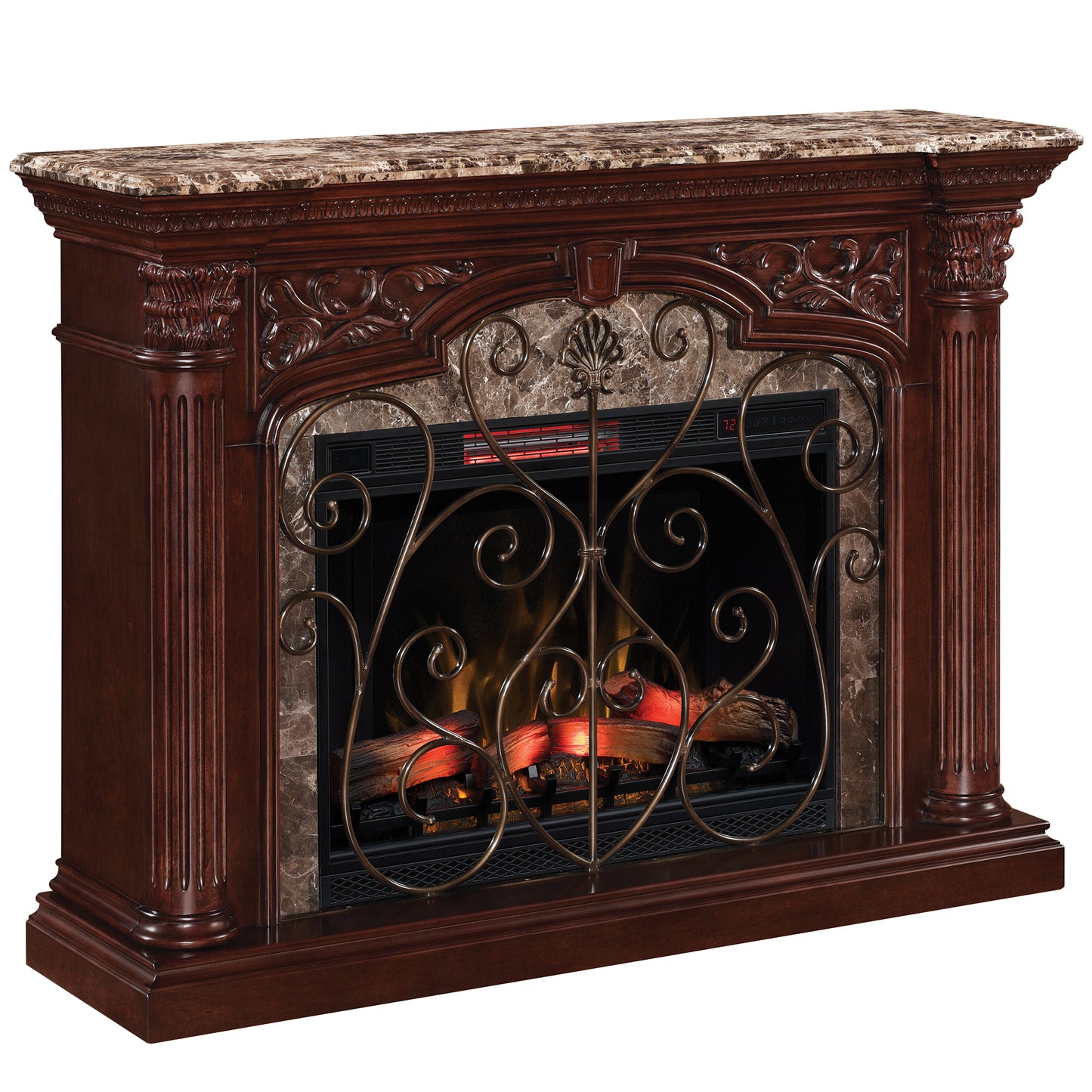 33" Wall Mantel
