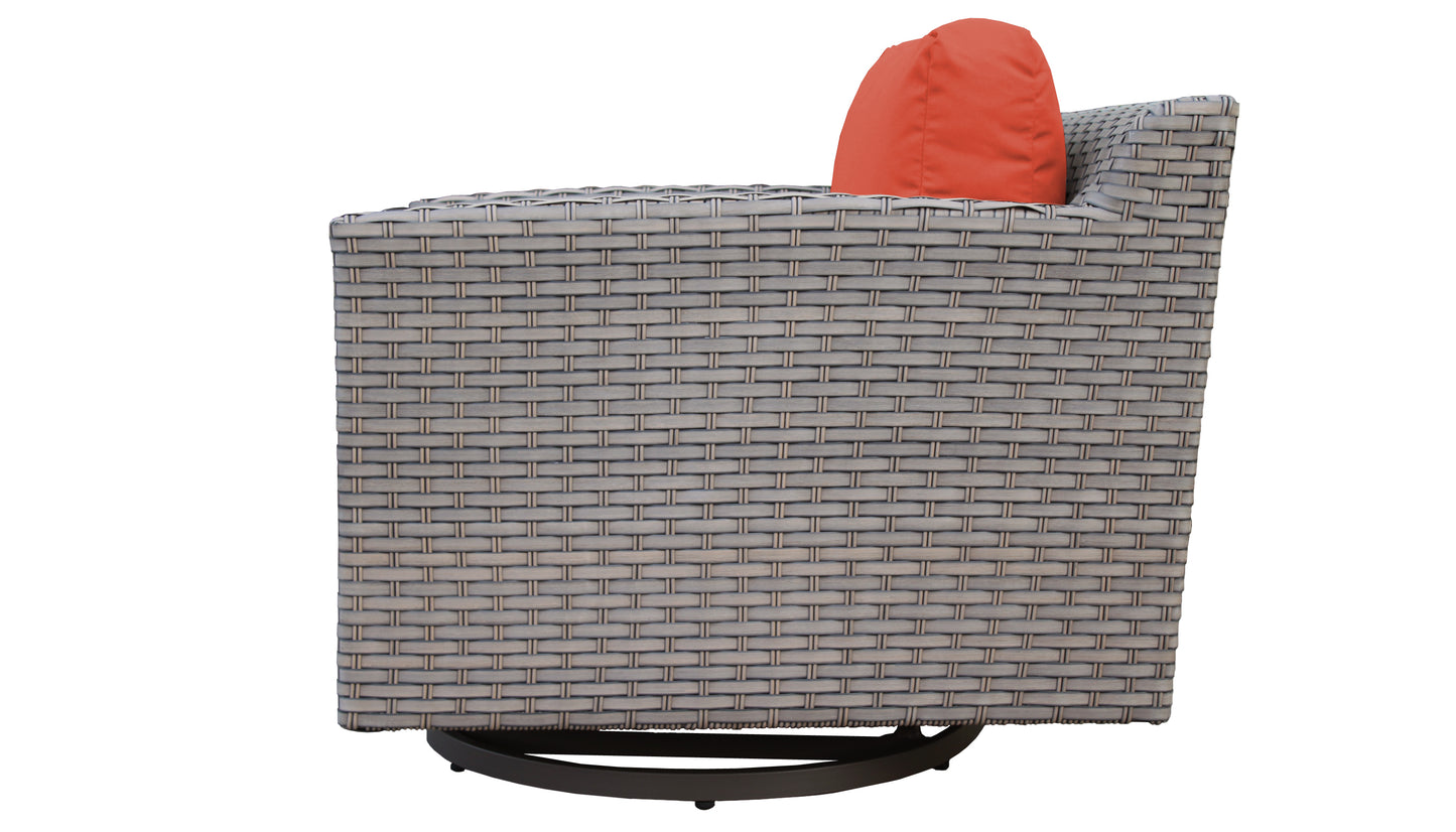 TK Classics Outdoor Swivel Chair
