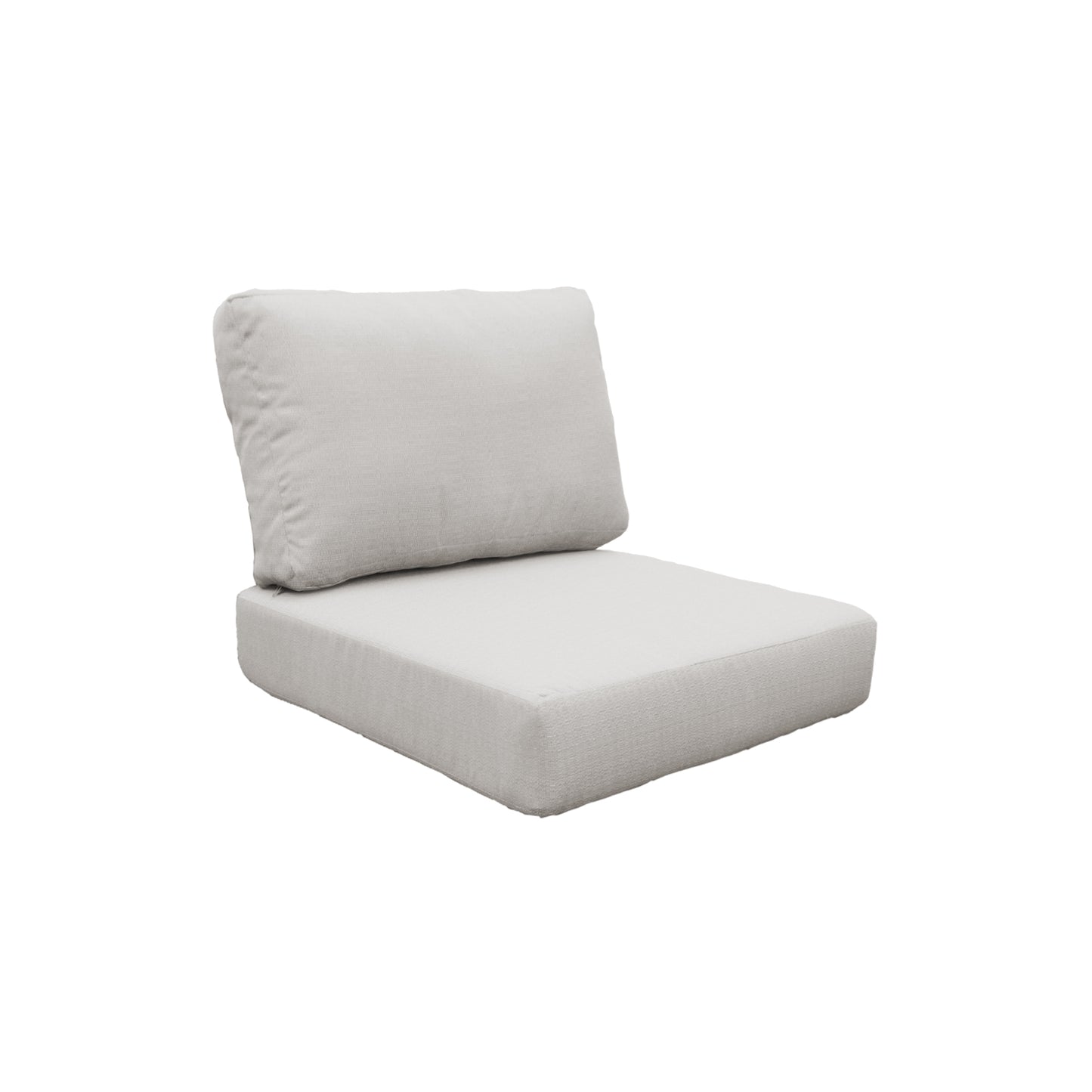 TK Classics Outdoor Armless Sectional Sofa Chair Cushion Slipcovers for 6” Thick Cushions