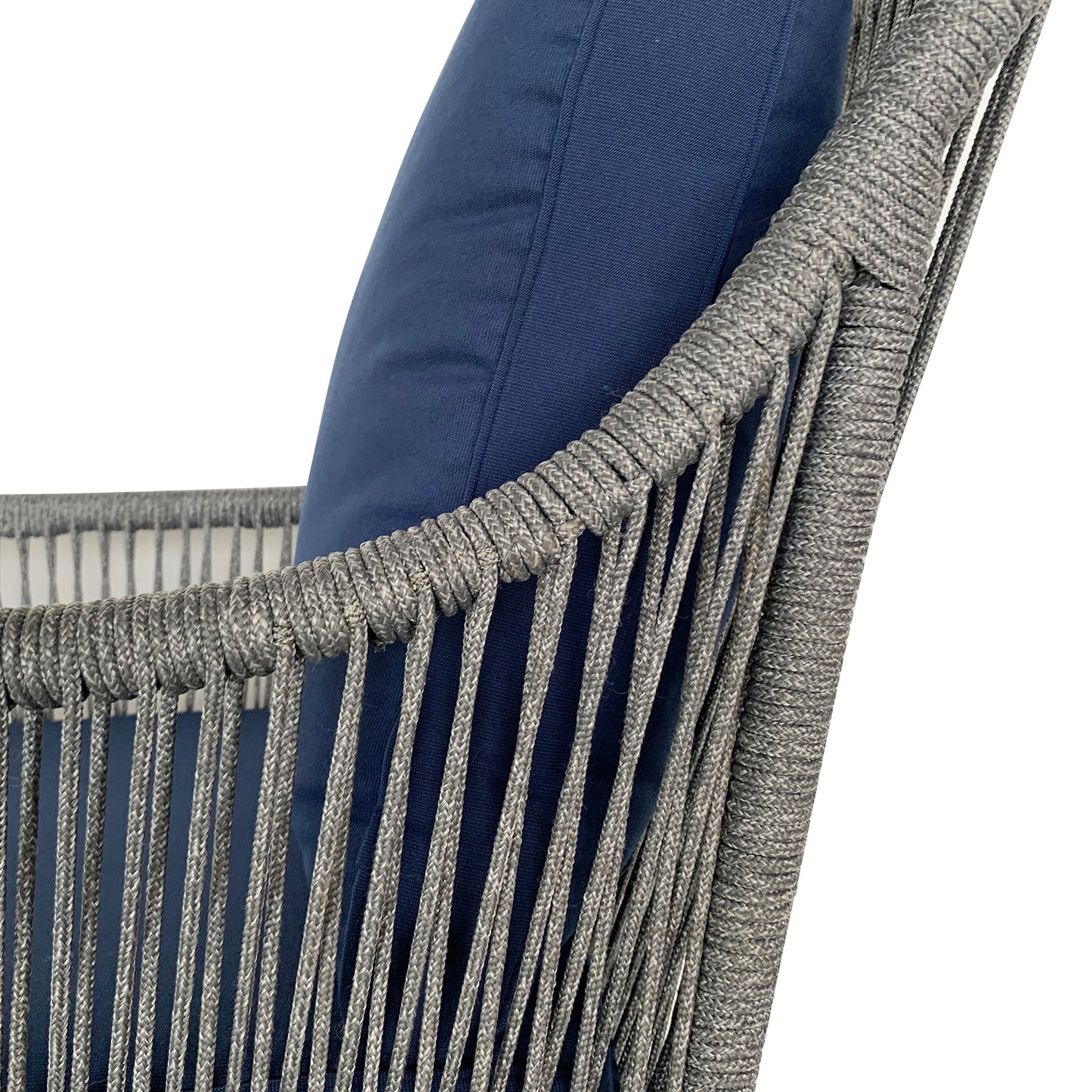 TK Classics Set of 2 Outdoor Arm Chairs with Cushions