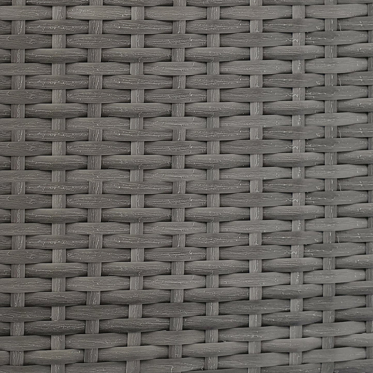 TK Classics Outdoor Corner Sofa - Dark Gray Wicker/Vanilla Cushion