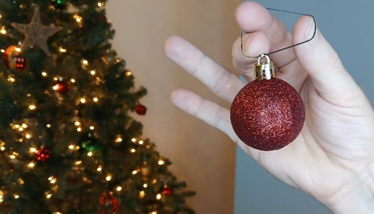 Protecting Sentimental Christmas Ornaments: A Holiday Hack with Rubber Hair Ties