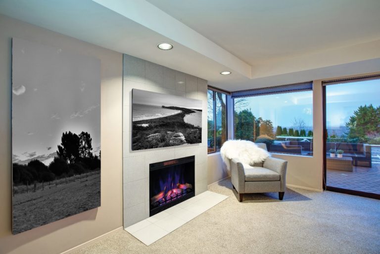 How to Install an Electric Fireplace in the Wall