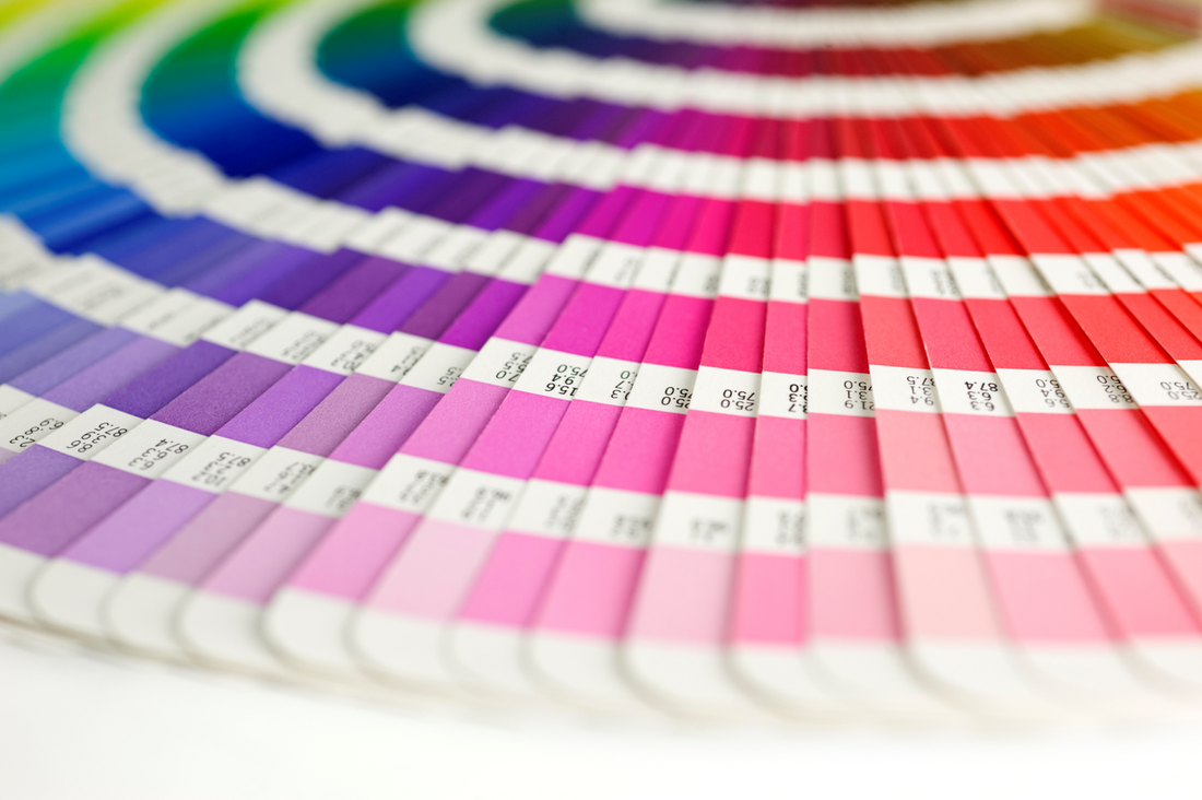 a simple look at the piece of a color wheel