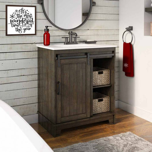 Bathroom Vanities: Quick Home Makeovers before Holiday Company