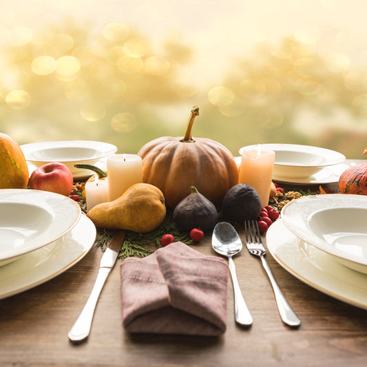3 Easy Tips to Set a Thanksgiving Table