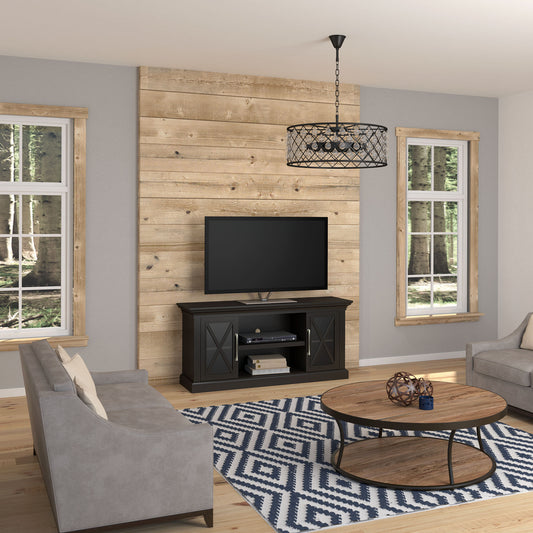 Cottage Grove TV Stand for TVs up to 65 inches, Black