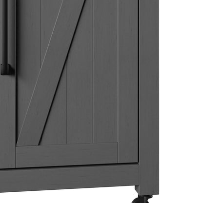 Barndoor Kitchen Cart