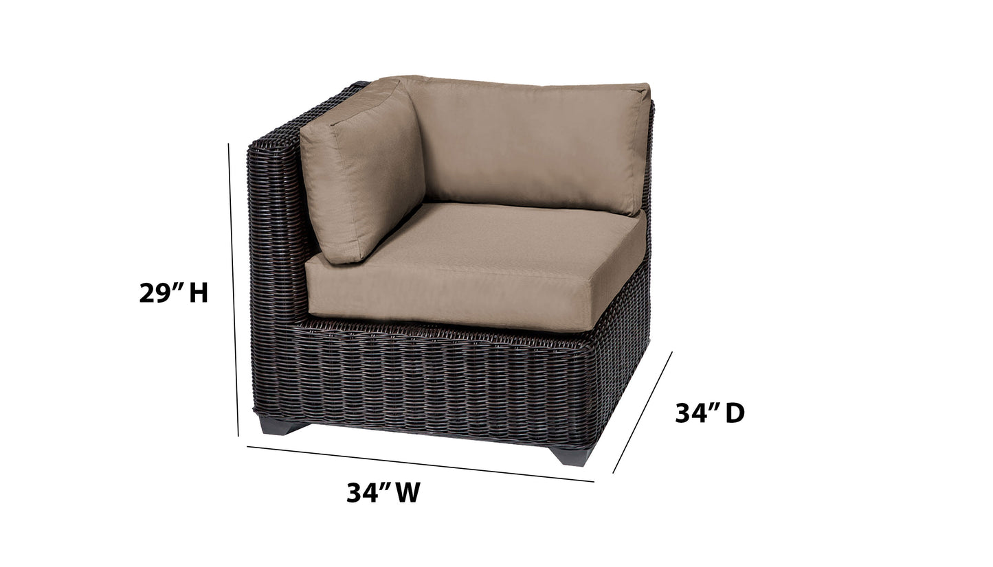 Venice Outdoor Corner Sofa with Cushions