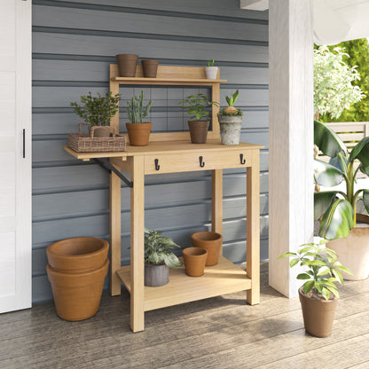 TK Classics Outdoor Potting Bench