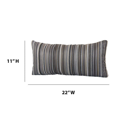 PILLOW-BLACKSTR-R-2X
