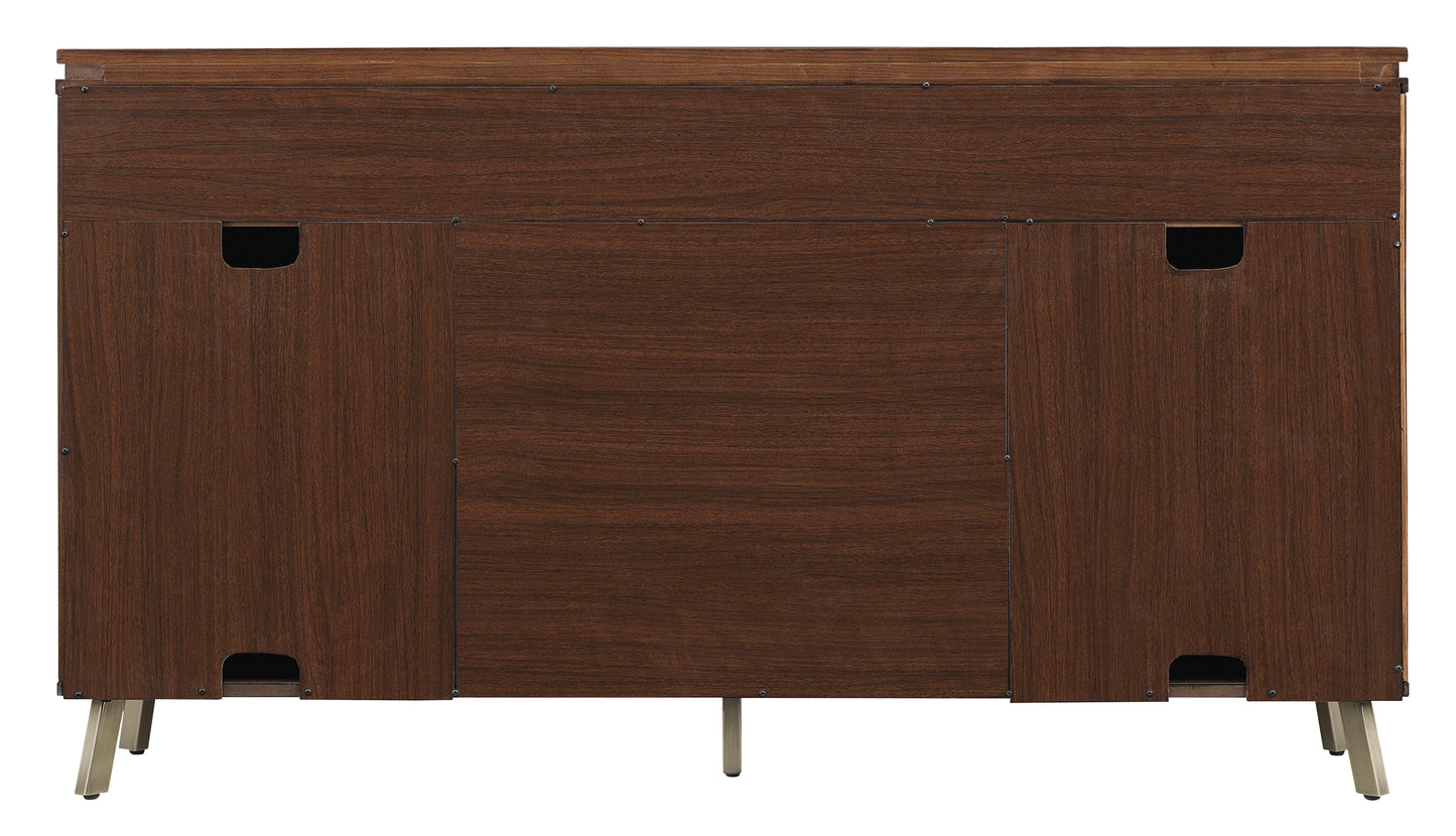 Modern Dweller™ TV Stand for TVs up to 60", Midnight Walnut