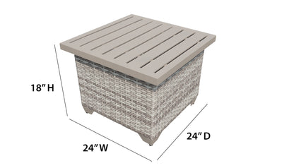 Fairmont 7-Piece Outdoor Wicker Patio Furniture Set