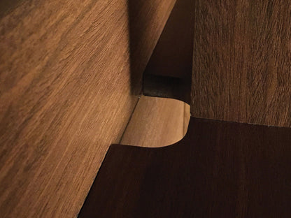 Modern Dweller™ TV Stand for TVs up to 60", Midnight Walnut