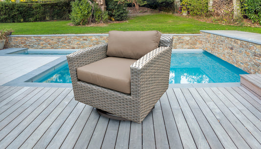 TK Classics Outdoor Swivel Chair