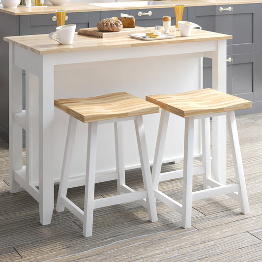 Bar Stools, Set of Two