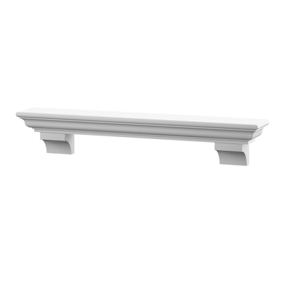 60" Mantel Shelf with Optional Corbels