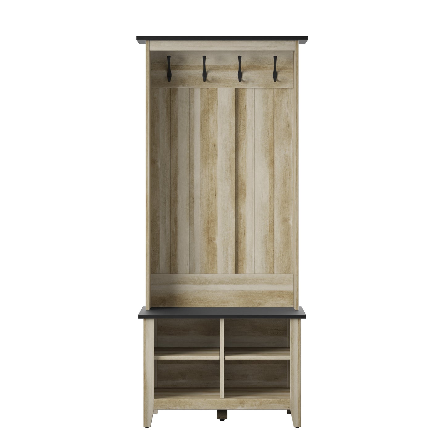 Hall Tree with Storage Bench