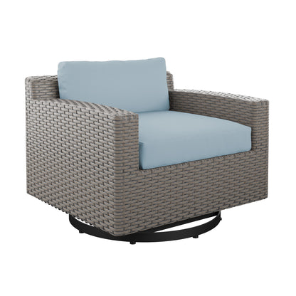 TK Classics Outdoor Swivel Chair