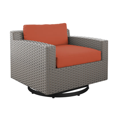 TK Classics Outdoor Swivel Chair