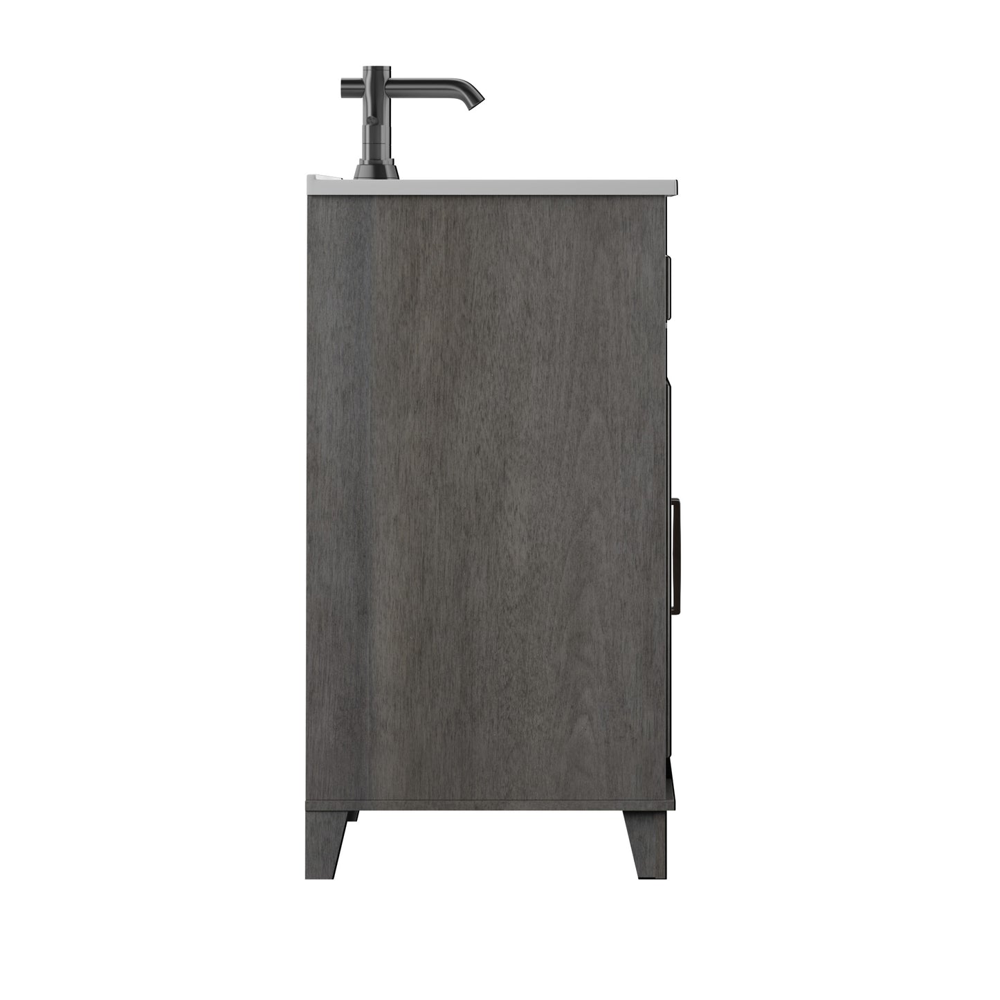 Renton 24" Single Bathroom Vanity with Decorative Mullions