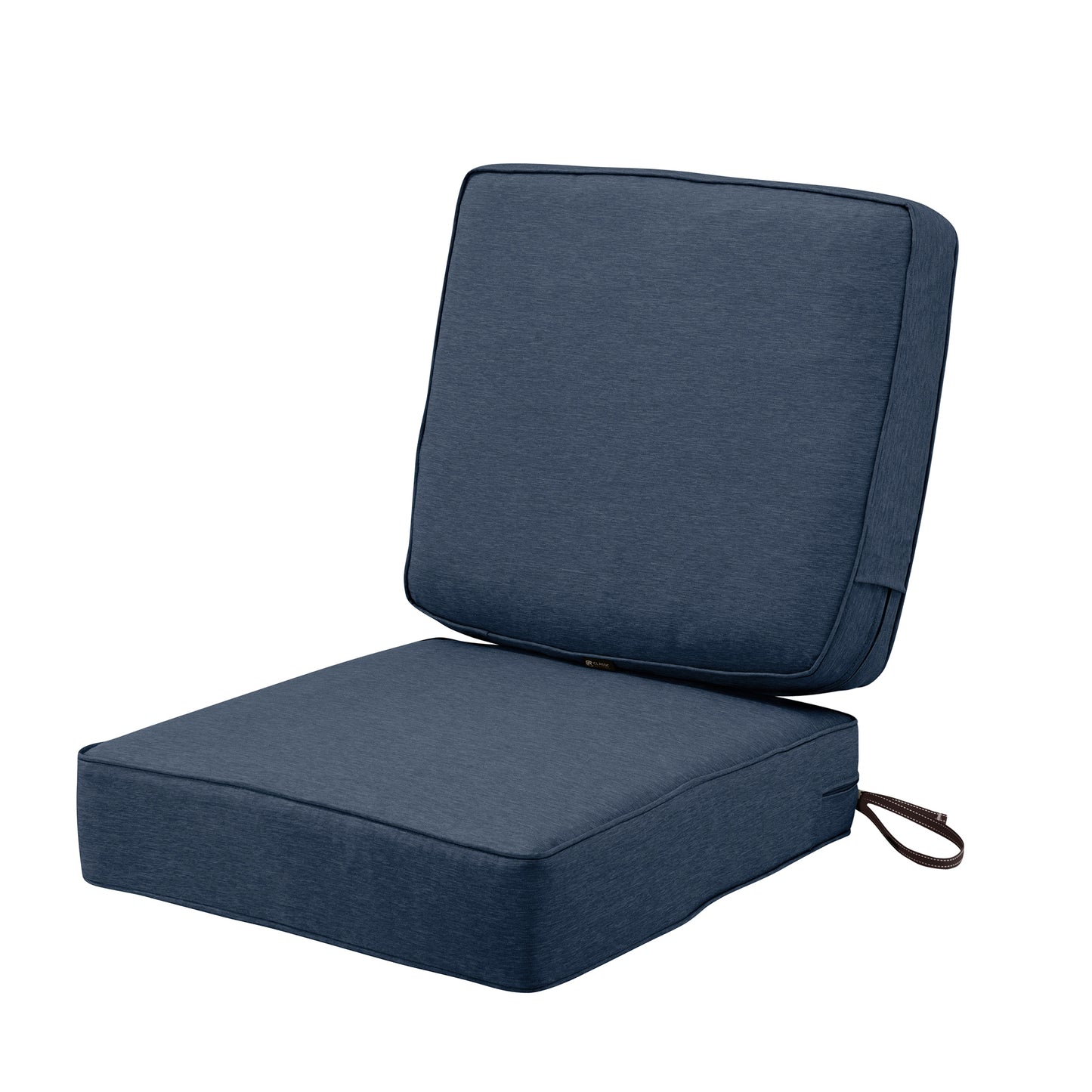 Classic Accessories Montlake FadeSafe Weatherproof Outdoor Chair Cushion, Set of 2