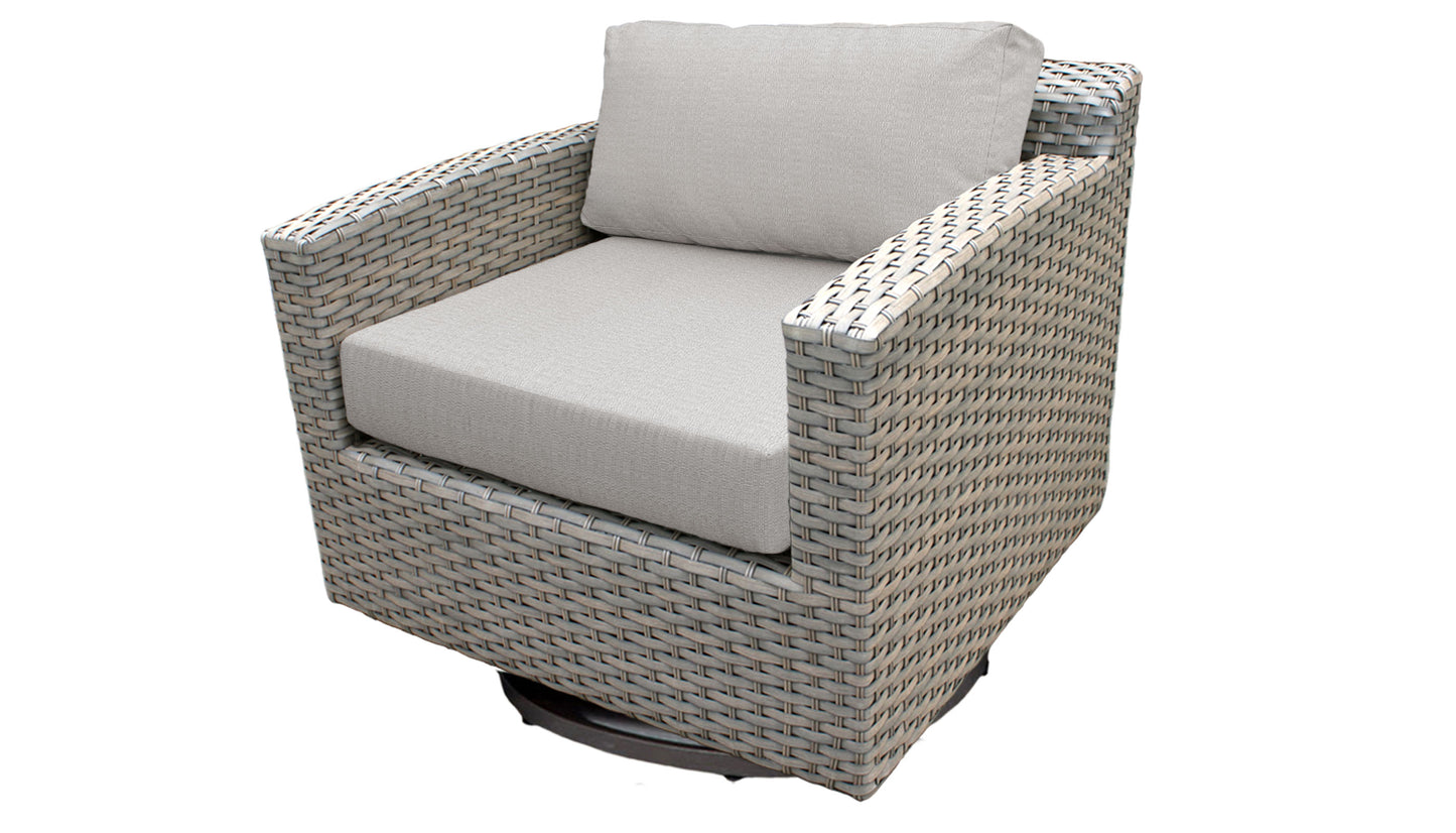 TK Classics Outdoor Swivel Chair