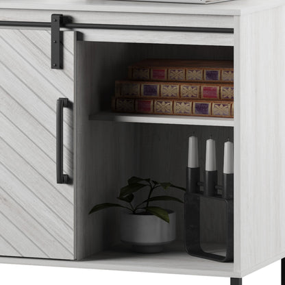 Accent Cabinet with Sliding Door and Wine Storage