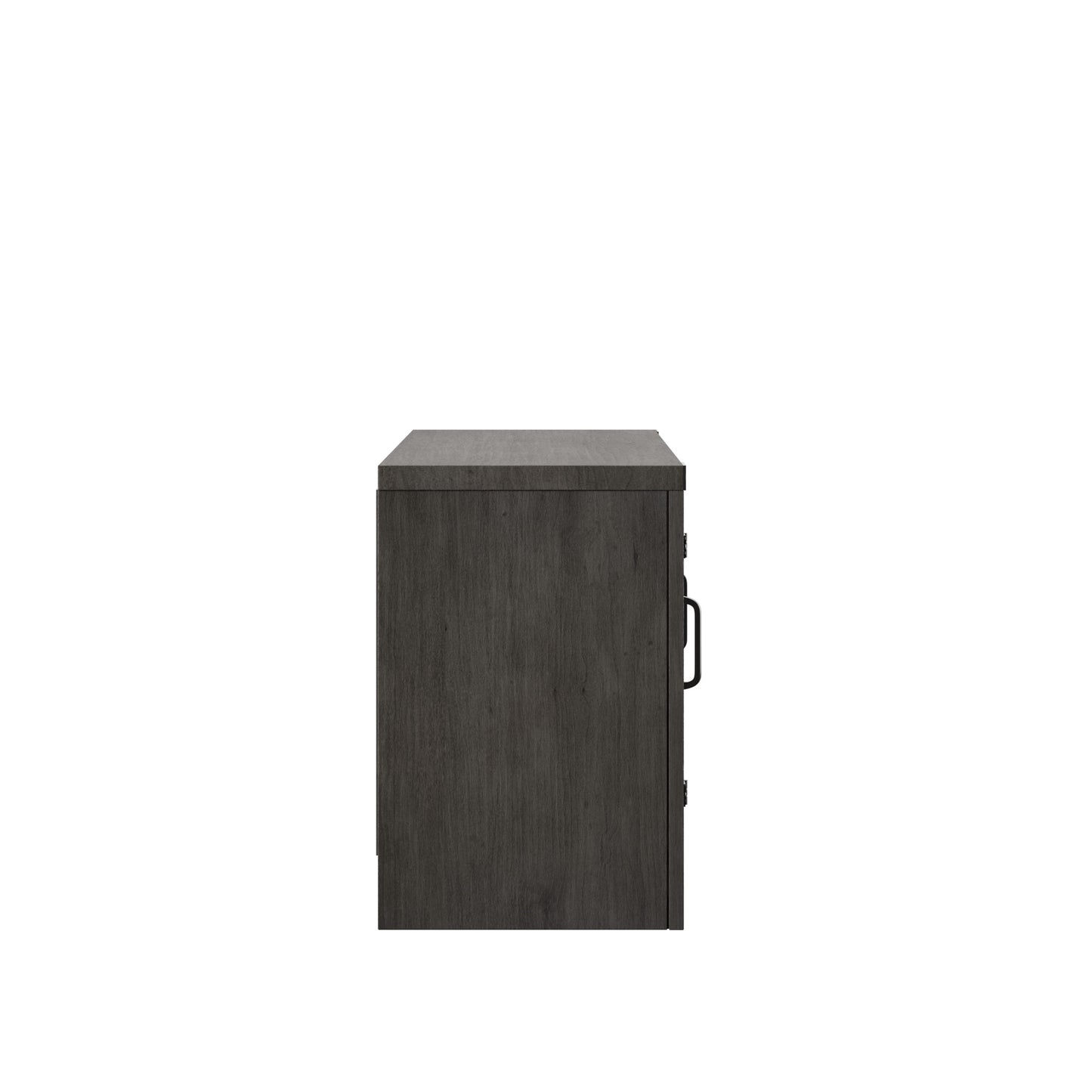 TV Stand for TVs up to 65" with Planked Doors and Nail Head Details