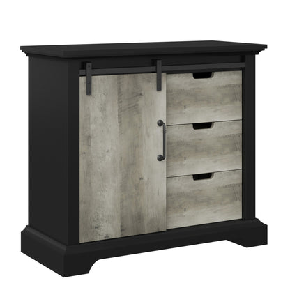 Accent Cabinet with Sliding Door and Drawers