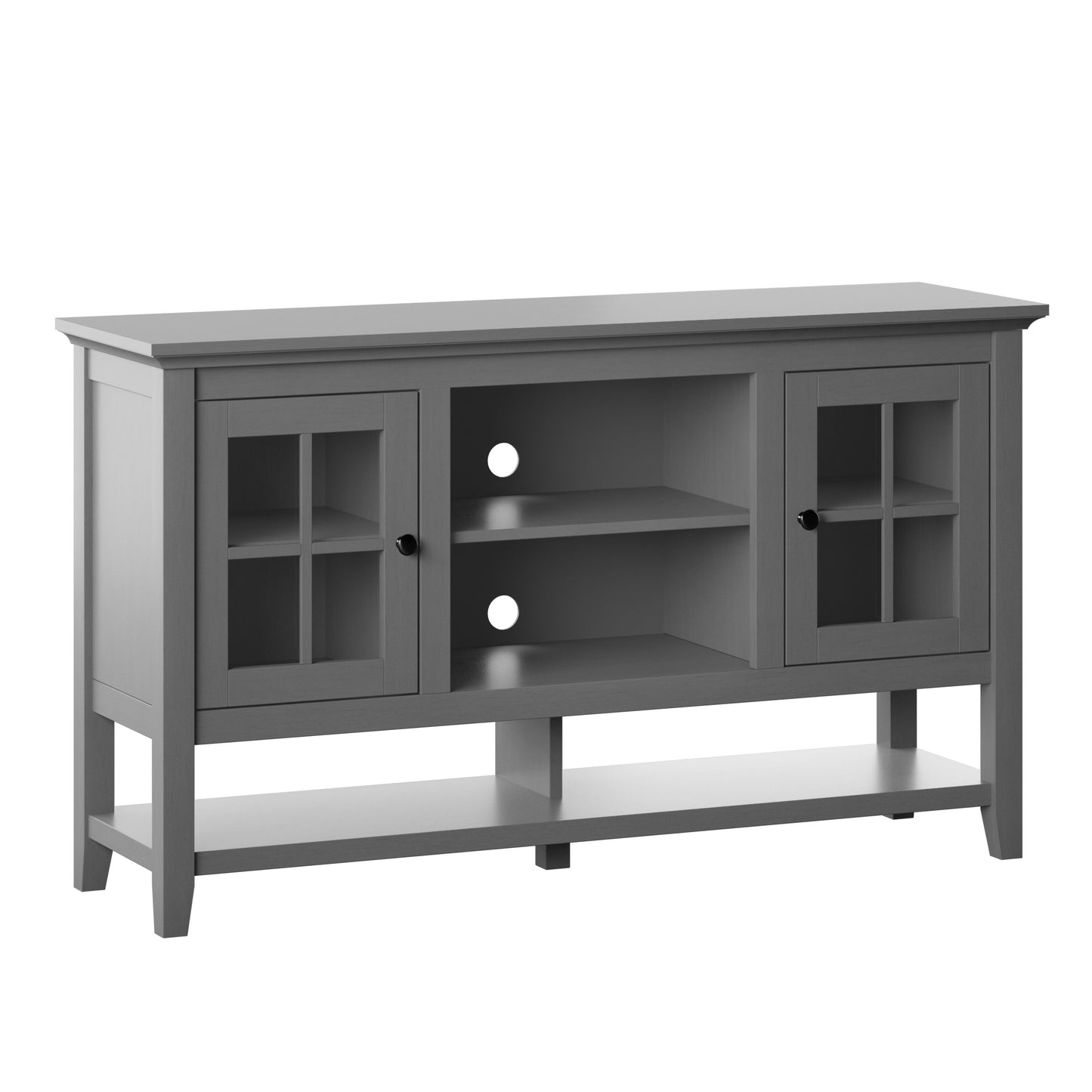 TV Stand for TVs up to 60” with Open Lower Storage