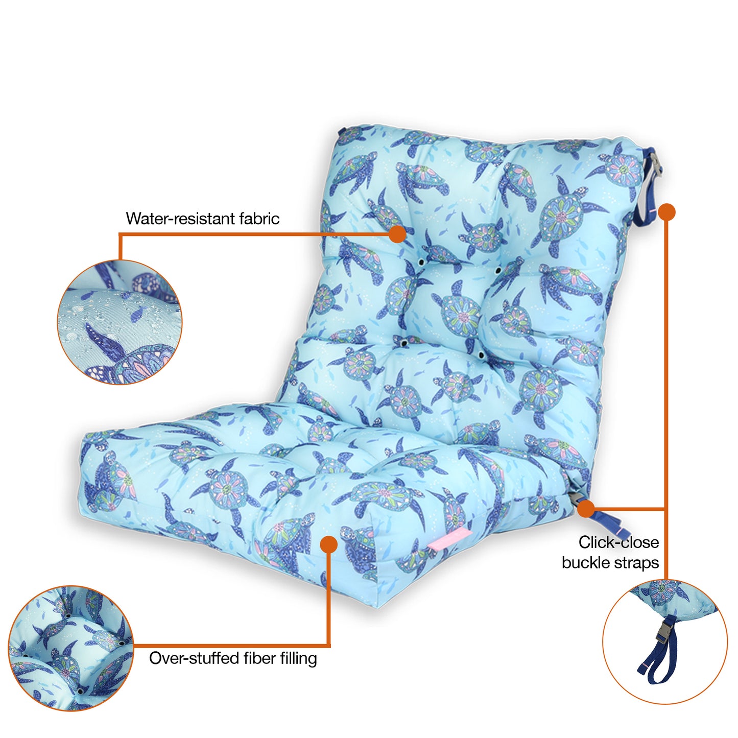 Vera Bradley by Classic Accessories Outdoor Cushion Set