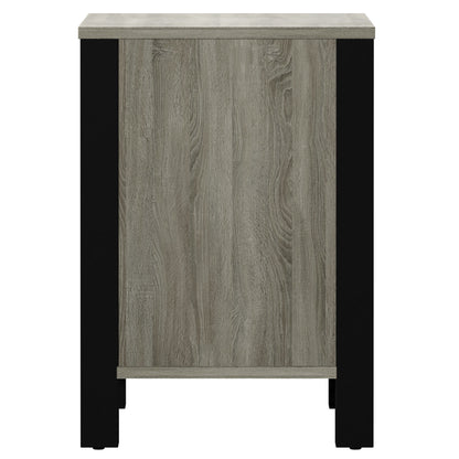 Better Homes & Gardens Dale Filing Cabinet, Clayton Oak and Black