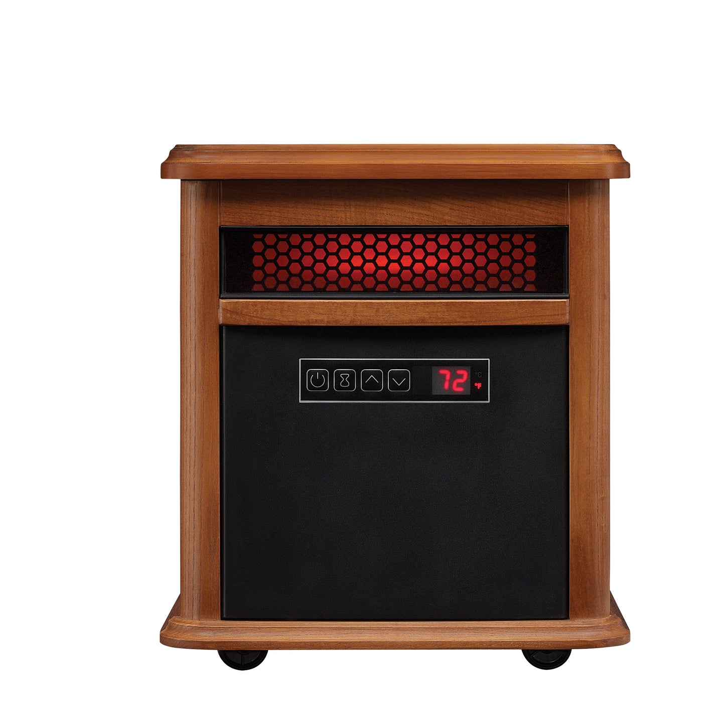 duraflame® Rolling Infrared Quartz Electric Heater with Patented Safer Plug®