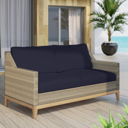 TK Classics Outdoor Loveseat with Cushions