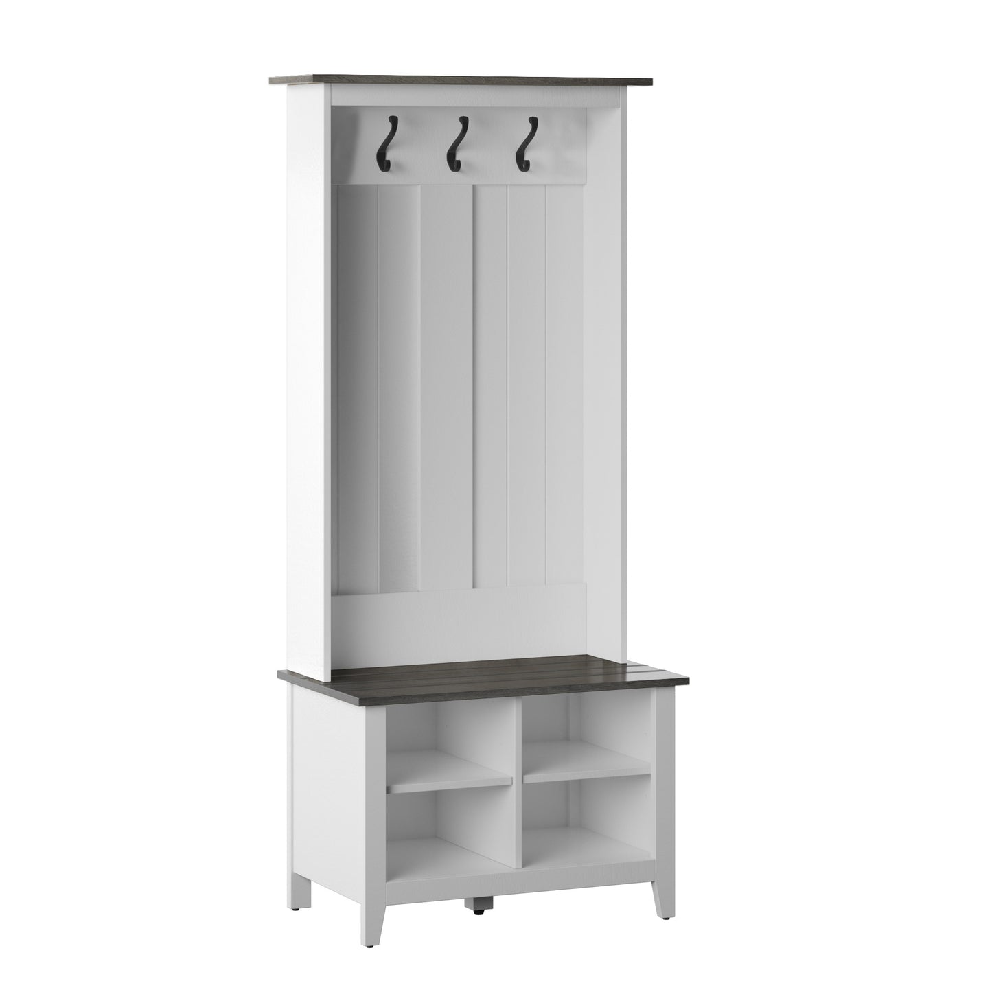 Hall Tree with Storage Bench