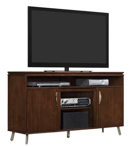 Modern Dweller™ TV Stand for TVs up to 60", Midnight Walnut