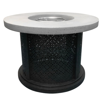 TK Classics Round Fire Pit Table