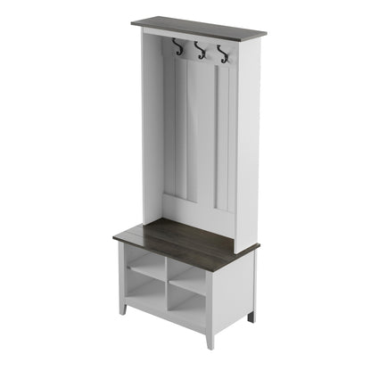 Hall Tree with Storage Bench