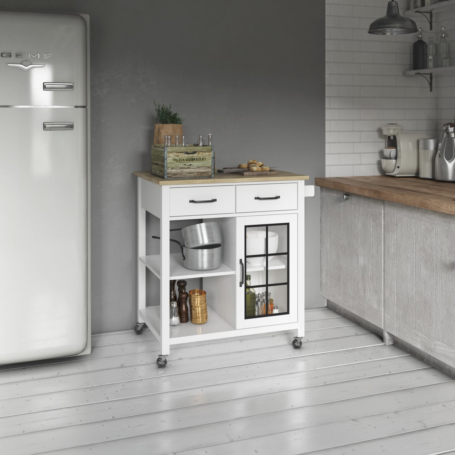 Rolling Kitchen Cart
