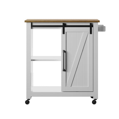 Barndoor Kitchen Cart
