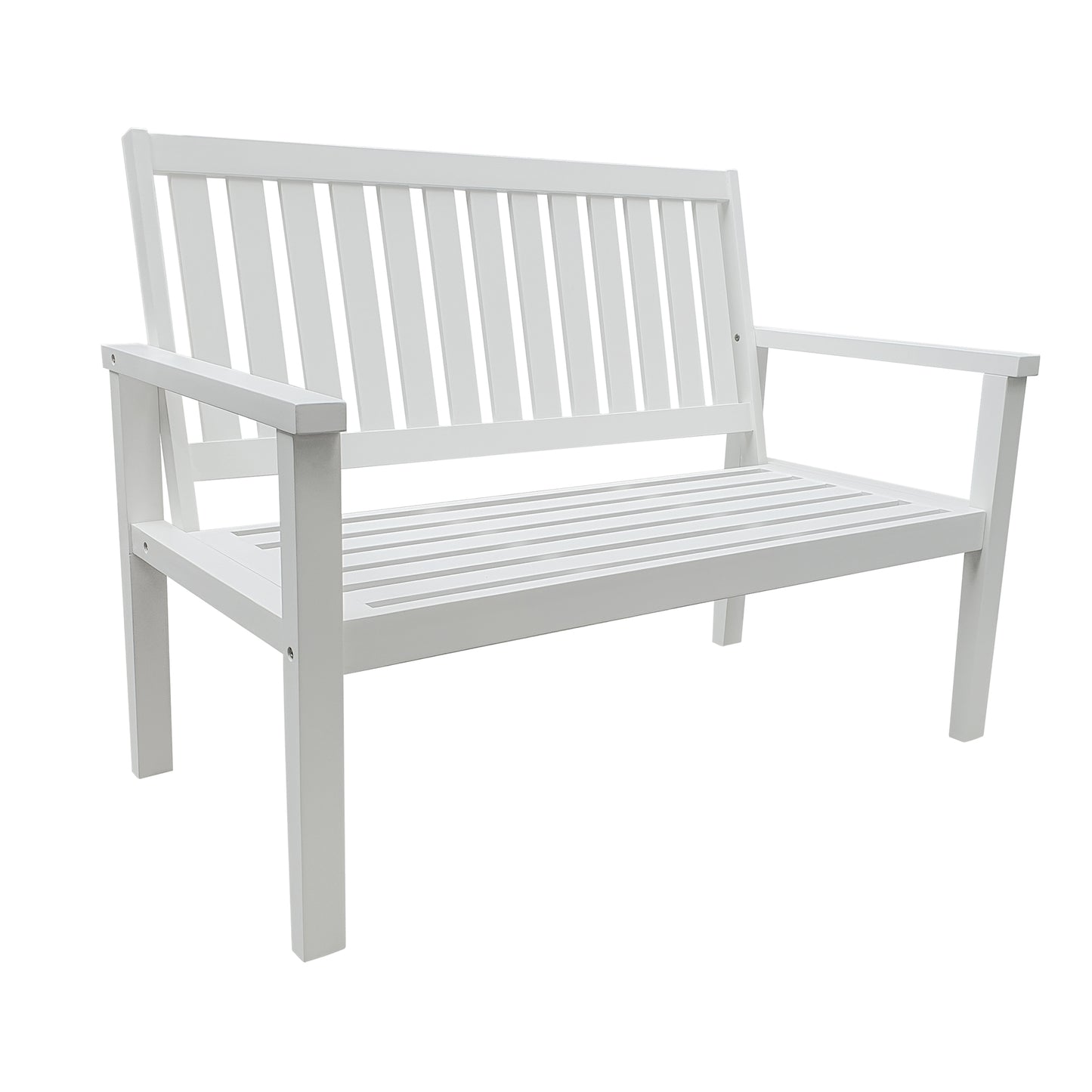 TK Classics Outdoor Acacia Bench with Cushion