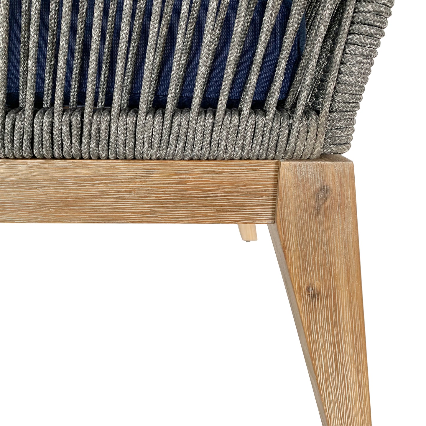 TK Classics Set of 2 Outdoor Arm Chairs with Cushions