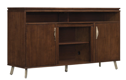 Modern Dweller™ TV Stand for TVs up to 60", Midnight Walnut