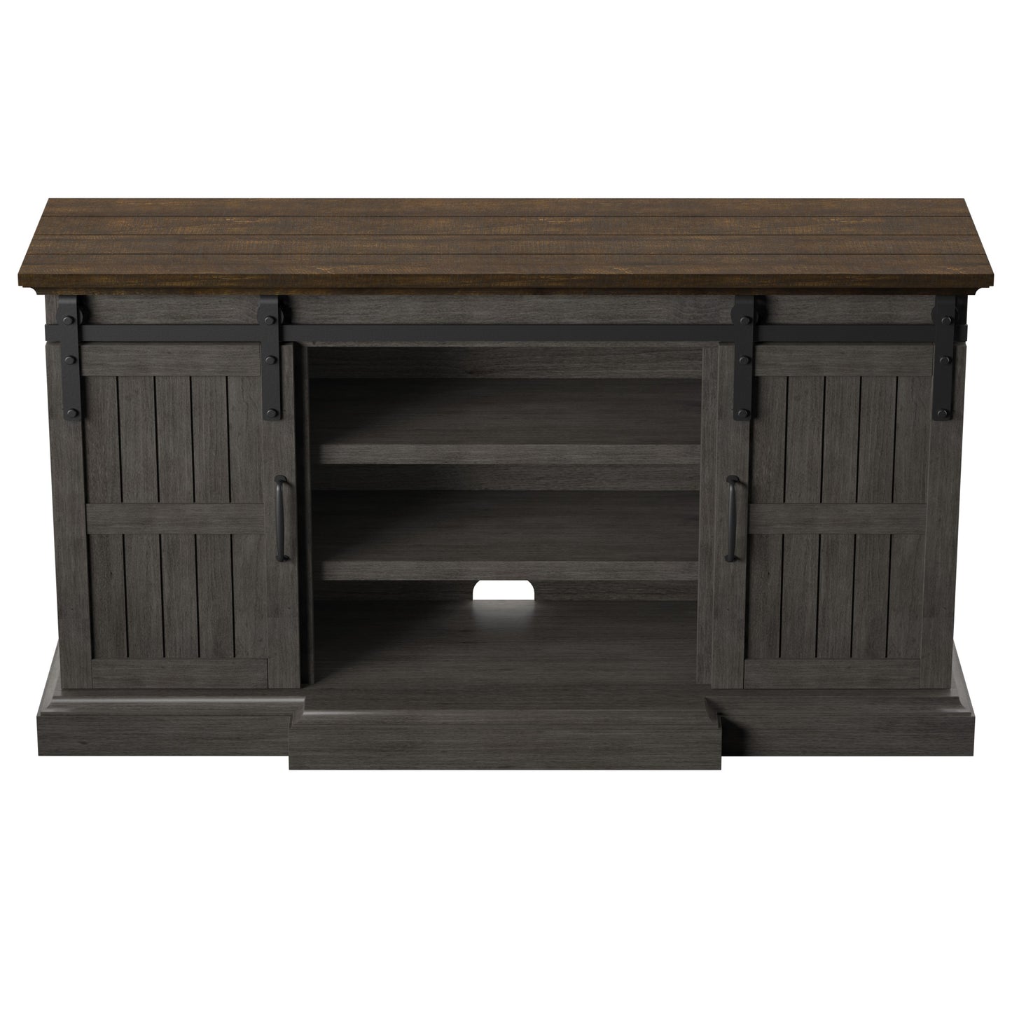 Sliding Barn Door TV Stand for TVs up to 70”