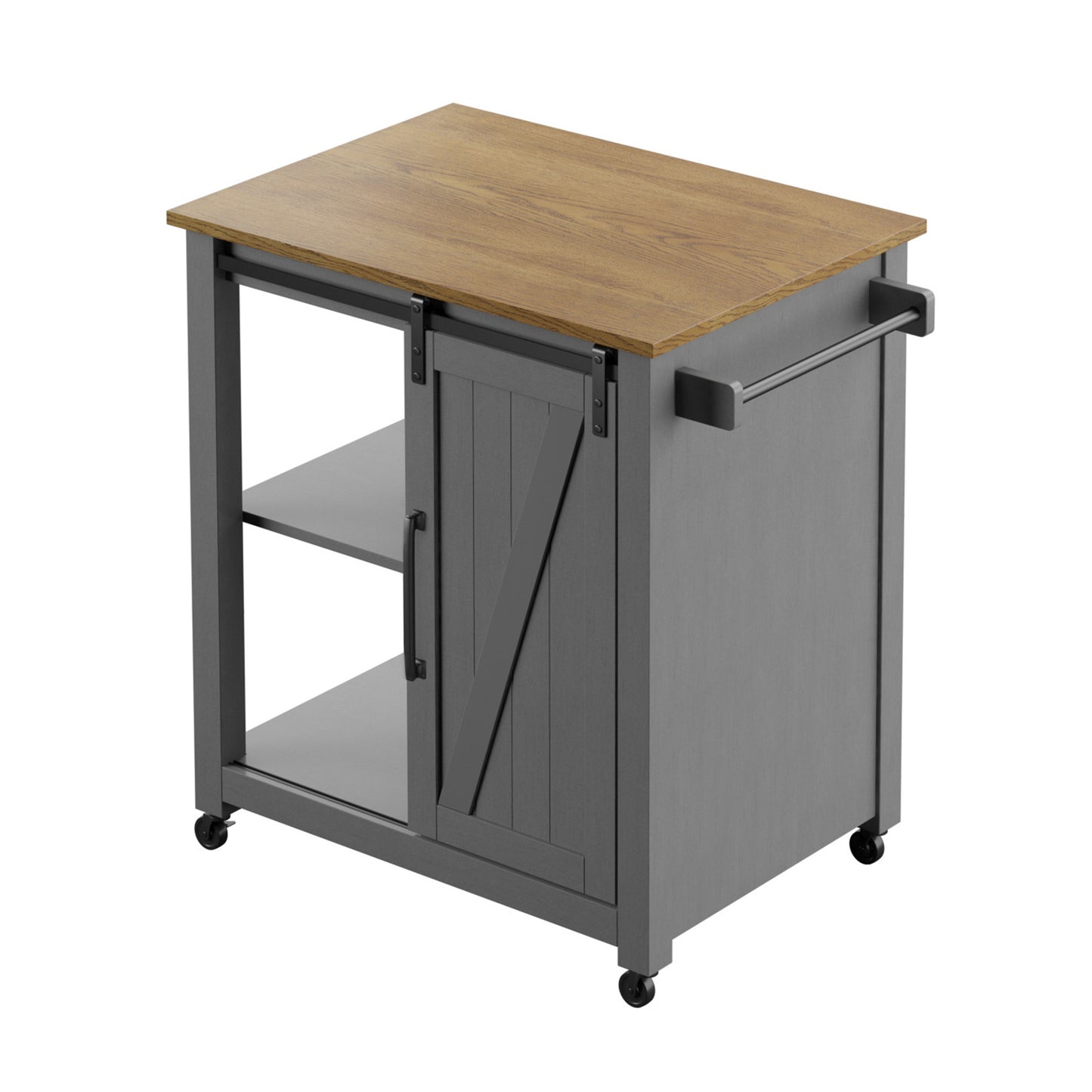 Barndoor Kitchen Cart