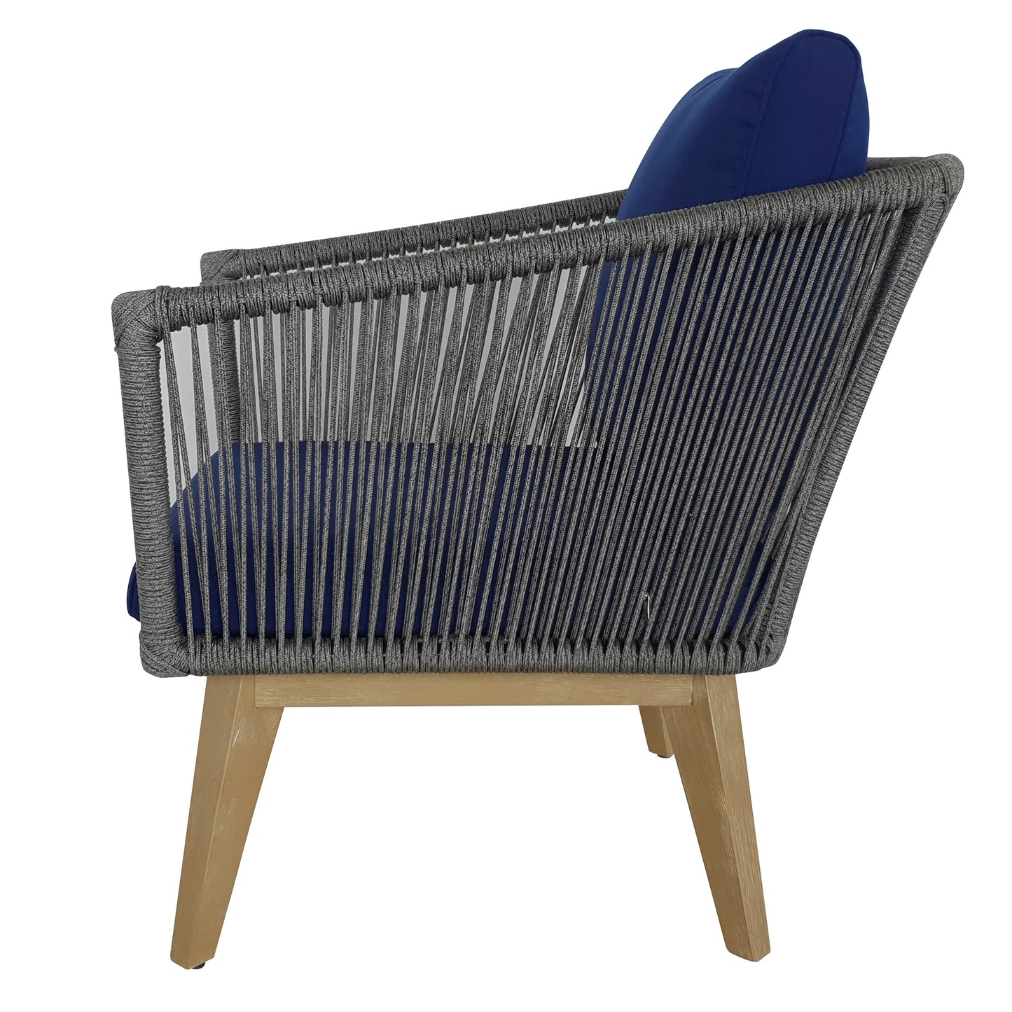 TK Classics Outdoor Chairs with Cushions, Set of 2