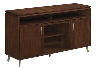 Modern Dweller™ TV Stand for TVs up to 60", Midnight Walnut