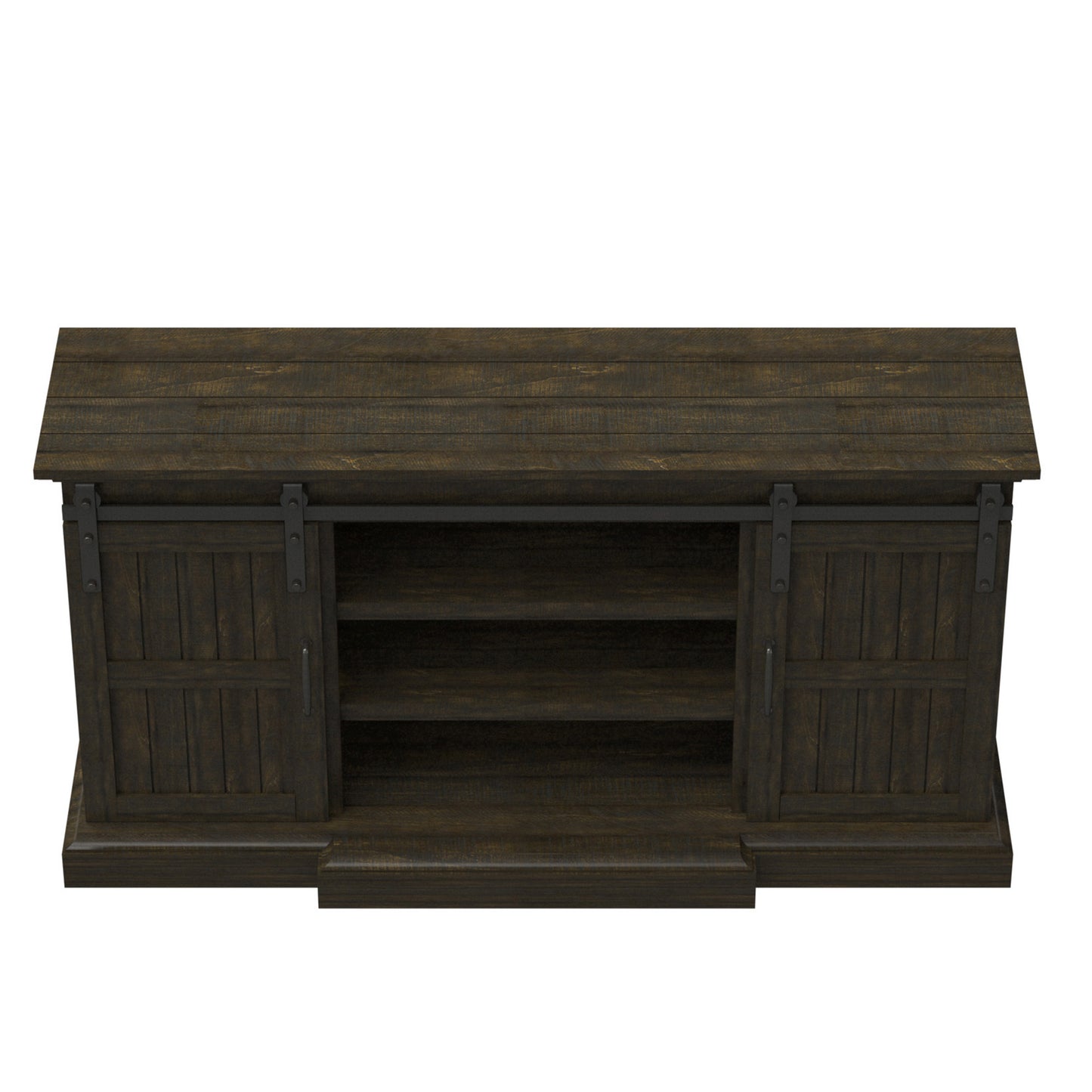 Sliding Barn Door TV Stand for TVs up to 70”